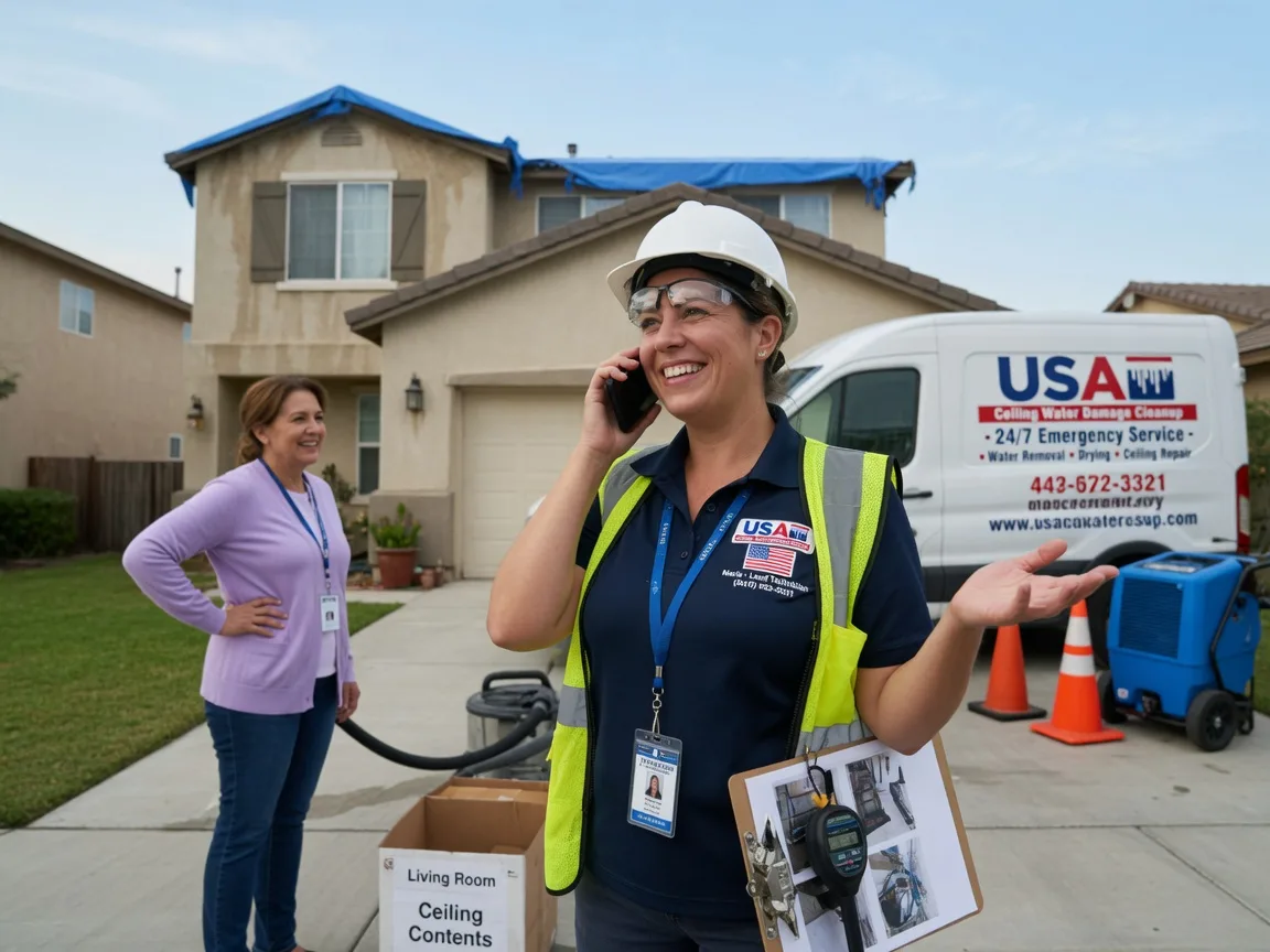 Ceiling Water Damage Restoration Joy, IL FAQs